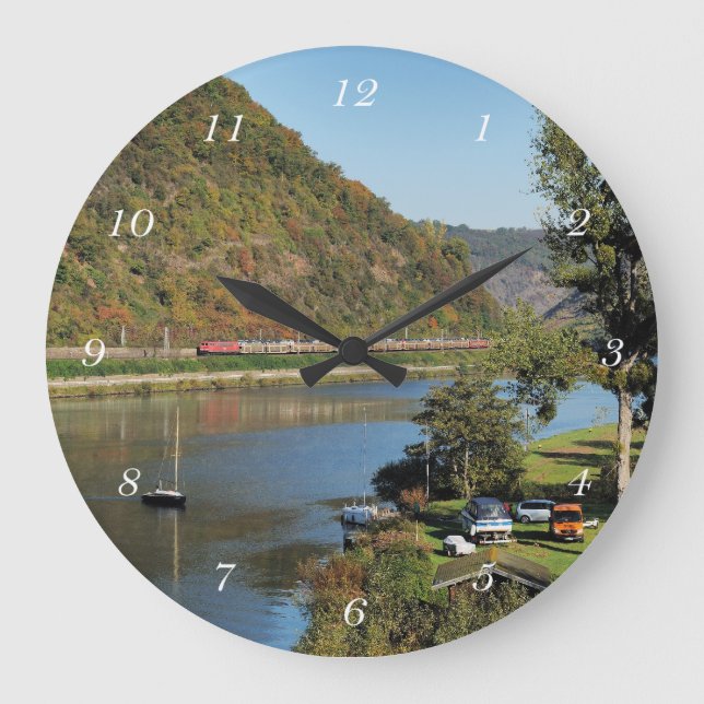 Relógio Grande Trem de carga com Löf (Frente)