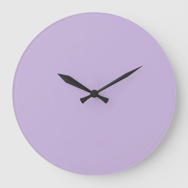 Relógio Grande Trend Color Molet Violet Large Wall Clock (Frente)