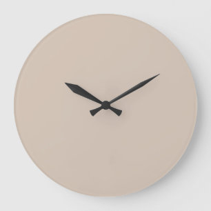 Relógio Grande Trend Color Soft Taupe Large Wall Clock
