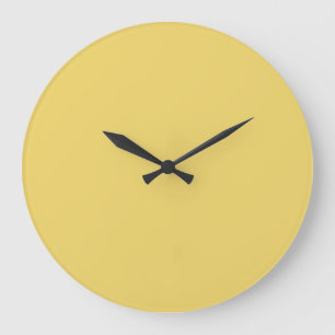 Relógio Grande Trend Color Yellow Large Wall Clock