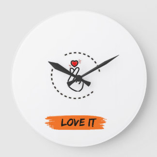 Relógio Grande Trending love it smart home decor watch