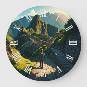 Relógio Grande Trilha Inca Peru Caminhada Machu Picchu