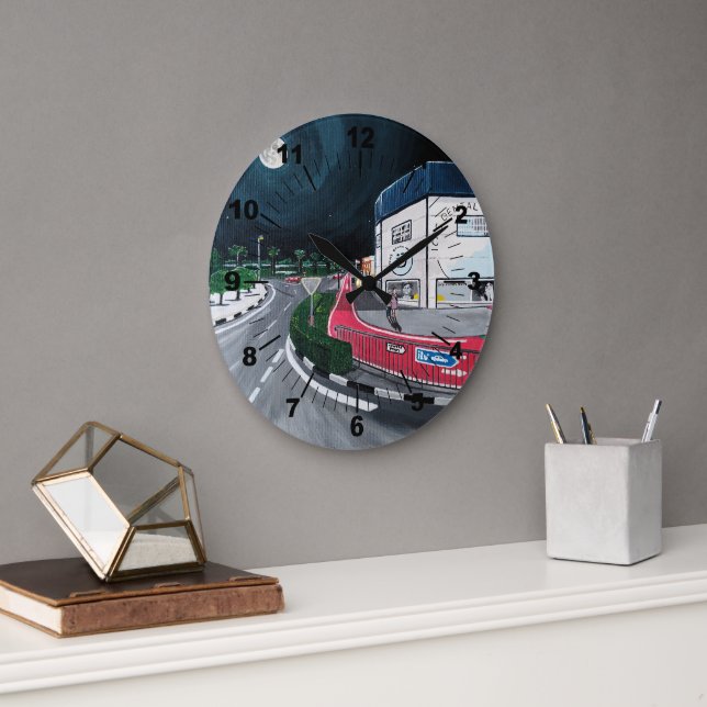 Relógio Grande Trip to the Dentist Painting by Alfred Fox (Escritório)