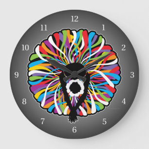 Relógio Grande Tutu elegante (dançarino de balé)