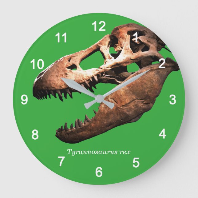 Relógio Grande Tyrannosaurus rex (Frente)