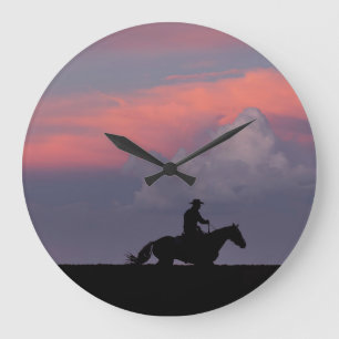 Relógio Grande Um Cavaleiro, Um Horizonte