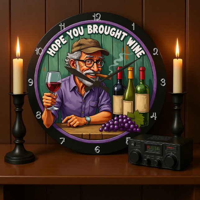 Relógio Grande Um homem barbudo de bom gosto (Criador carregado)