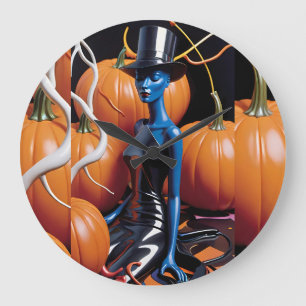 Relógio Grande Um Sonho de Halloween - Ken Gage Art