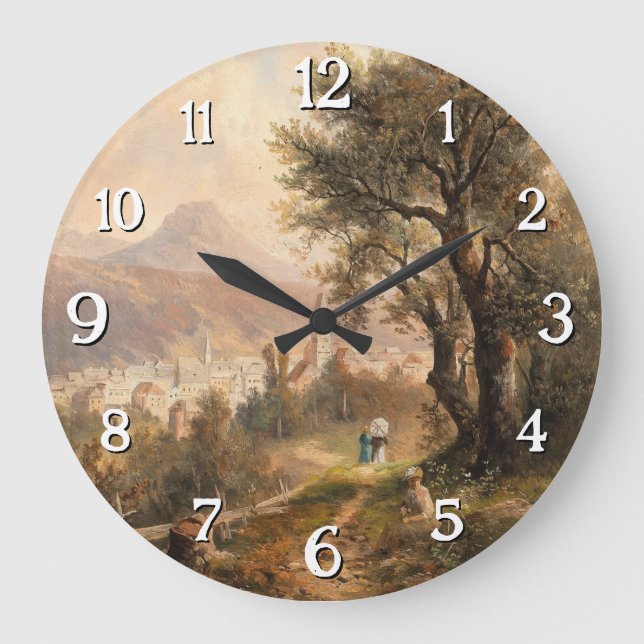 Relógio Grande Uma visão de Aussee Mau - Emil Barbarini (Frente)