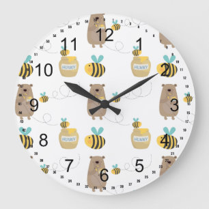 Relógio Grande Ursos