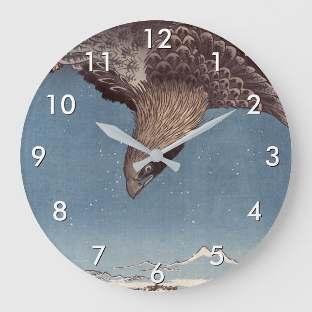 Relógio Grande Utagawa Hiroshige - Fukagawa Susaki e Jumantsubo (Frente)