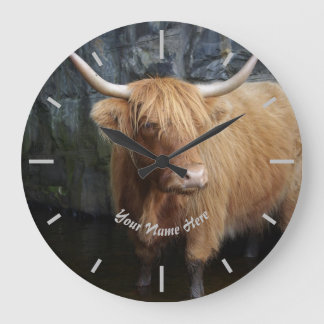 Relógio Grande Vaca Highland escocesa