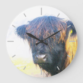 Relógio Grande Vaca Highland escocesa
