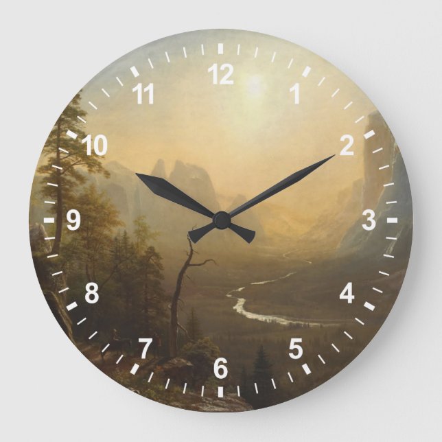 Relógio Grande Vale de Yosemite, fuga do ponto da geleira (Frente)