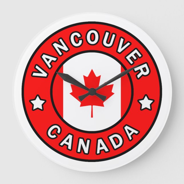 Relógio Grande Vancouver Canadá (Frente)