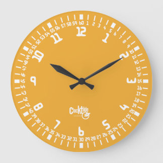 Relógio Grande Variação CLOCK TILDE número 125 S3 Apple