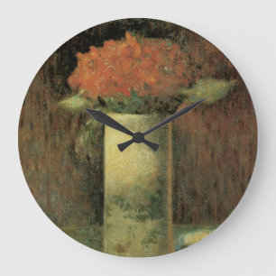 Relógio Grande Vase das Flores