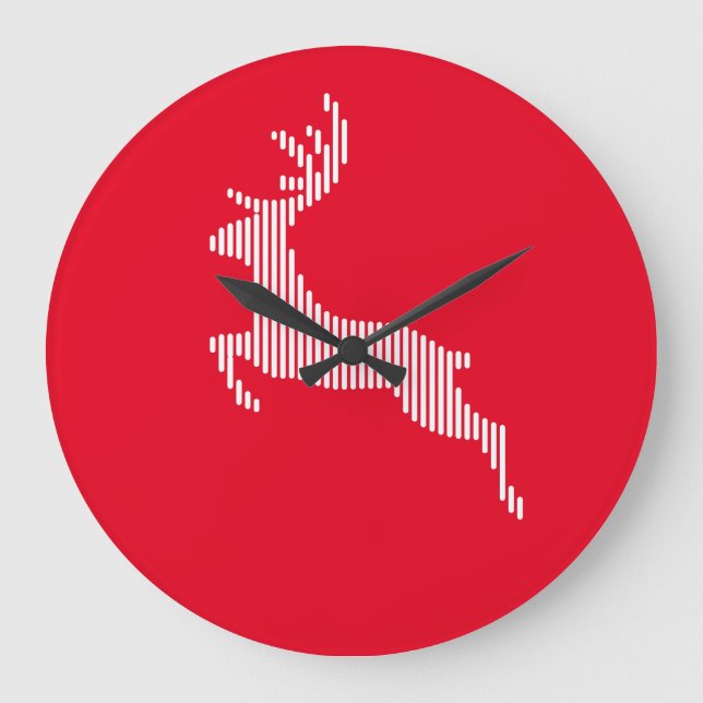 Relógio Grande veado (Frente)