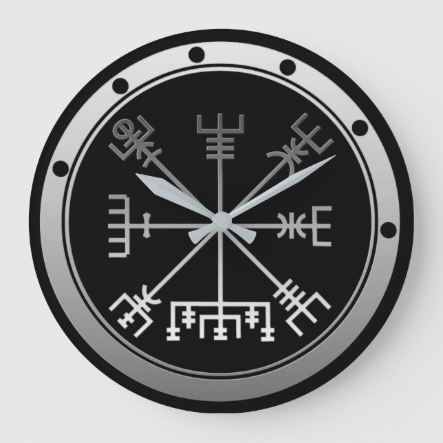 Relógio Grande Vegvisir Compass (Frente)