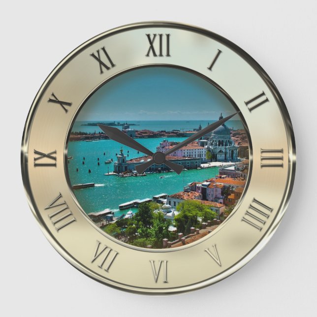 Relógio Grande Veneza, Italia - vista aérea (Frente)