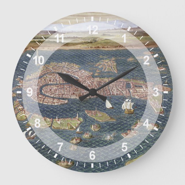 RELÓGIO GRANDE VENIÊNCIA: MAPA, SÉCULO XVI (Frente)