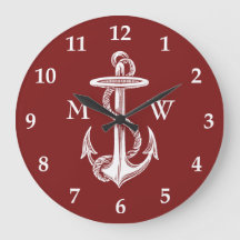 Vermelho de vinho branco da corda da âncora do