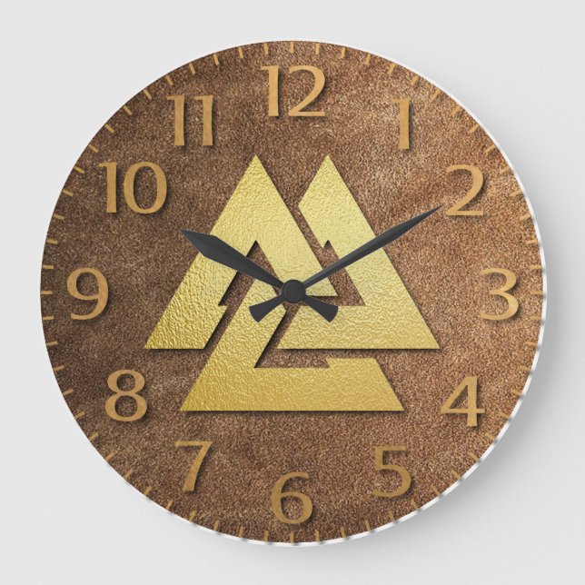 Relógio Grande Viking Warrior (Frente)