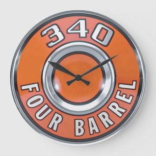 Relógio Grande Vintage 340 pulso de disparo do design de 4