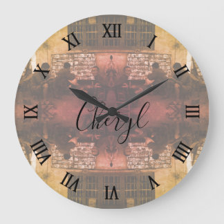 Relógio Grande Vintage China Changsha book lending Large Clock