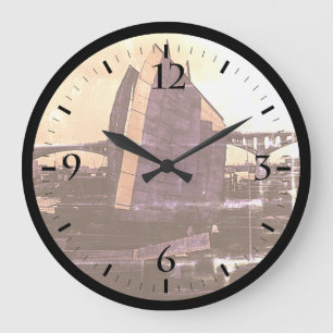 Relógio Grande Vintage China Changsha xiang jiang barco Large Clo