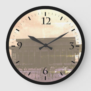 Relógio Grande Vintage China Pekin Mao Tse Tung Mausoleum Large C