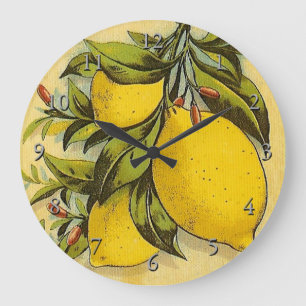 Relógio Grande Vintage Citronnelle Ad