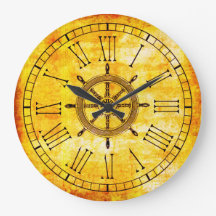 Vintage - Olhe náutica náutica - Roda: Numeral rom