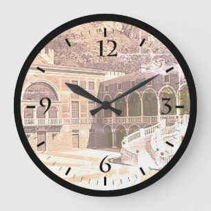 Relógio Grande Vintage Principado Mônaco palácio