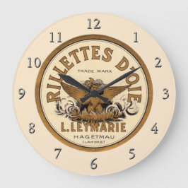 Relógio Grande Vintage Rillettes D’Oie Advertisement