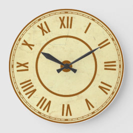 Relógio Grande Vintage Roman Numerals Clock
