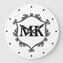 Vintage royal shield - nome personalizado monogram