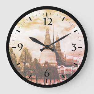 Relógio Grande Vintage Thailand Bangkok Chapel Royal Palace Watch