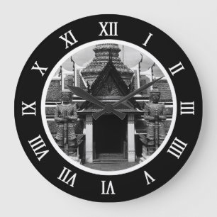 Relógio Grande Vintage Thailand Bangkok Wat Phra Kaew Demon Guard