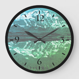 Relógio Grande Vintage USA Alaska magnífico mt mckinley Watch