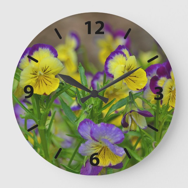 Relógio Grande Viola Wall Clock (Frente)