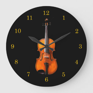 Relógio Grande Violin ou Viola Clock