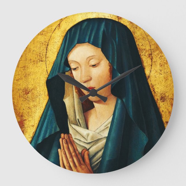 Relógio Grande Virgem em em Riga (Frente)