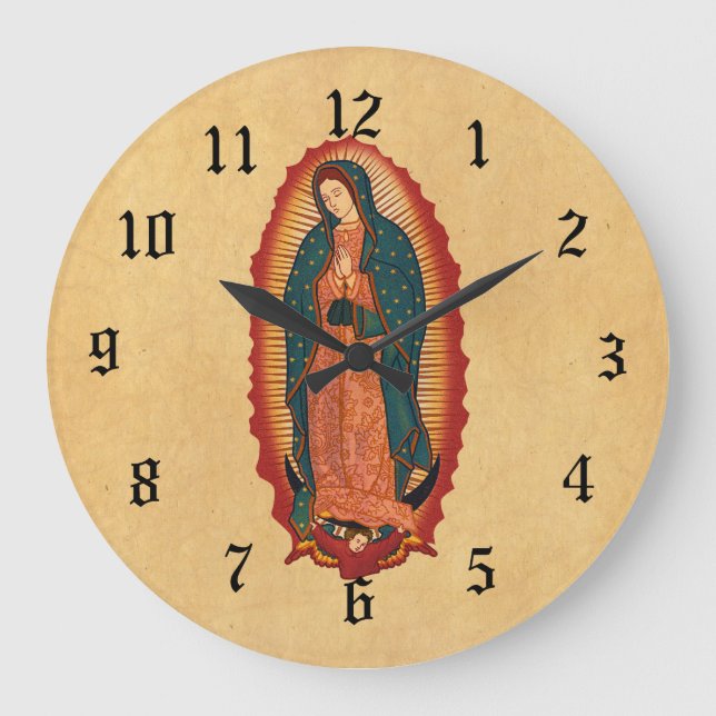 Relógio Grande Virgin de Guadalupe (Frente)