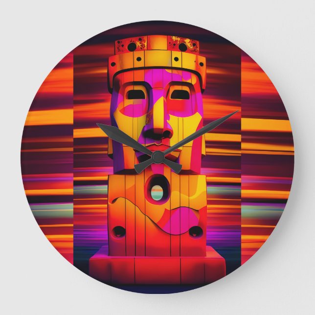 Relógio Grande Visão de Deus - Ken Gage Art (Frente)