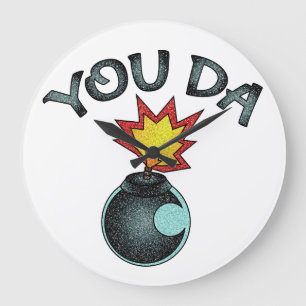 Relógio Grande Você Da Glitter Bomba