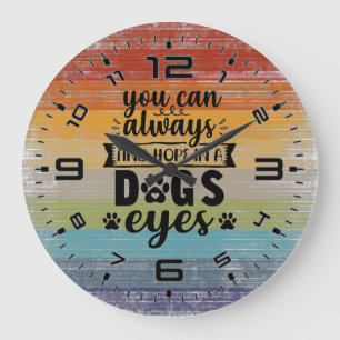 Relógio Grande Você Pode Sempre Encontrar Esperança Nos Olhos Dos