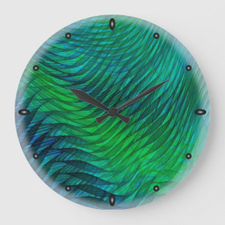 Relógio Grande Voile verde