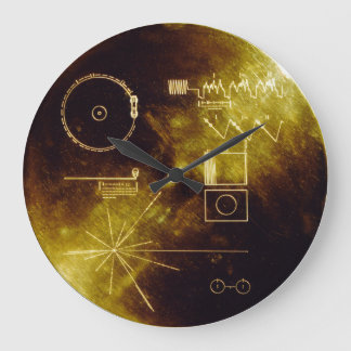 Relógio Grande Voyager Golden Record