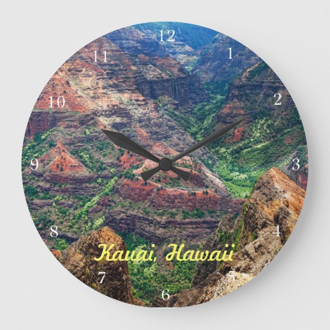Relógio Grande Waimea Canyon (Frente)